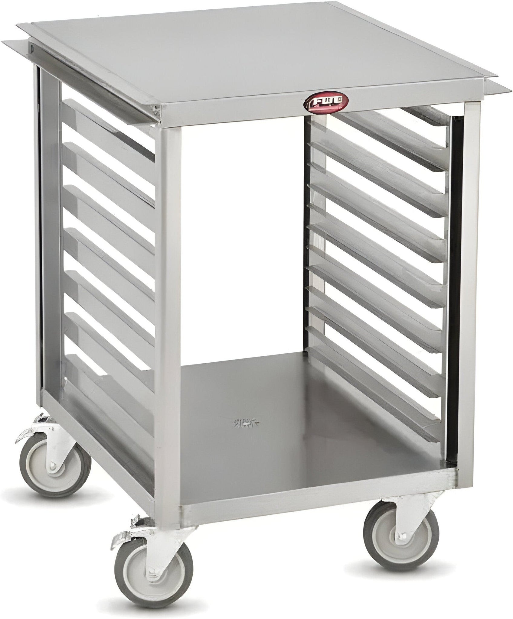 FWE - Equipment Stand with Wing Table for Mixer / Slicer Also with Open Base, and 15 Pan Slides - OTR-15-MSWT (Special Order 4-6 weeks)