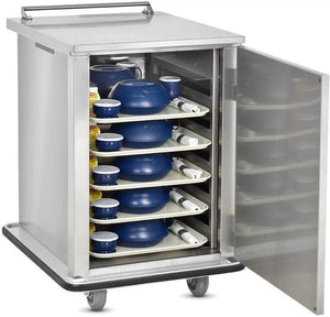 FWE - Holds (12 Trays) 15" X 20" Ambient Meal Delivery Cart - ETC-1520-12 (Special Order 4-6 weeks)