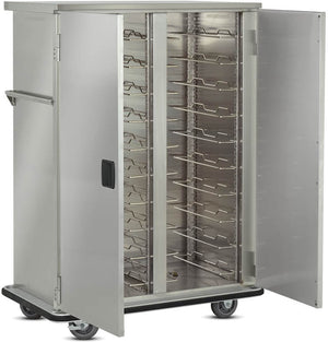 FWE - Holds (20 Trays) 5.25" Patient Tray Cart With 2 Doors - ETC-20