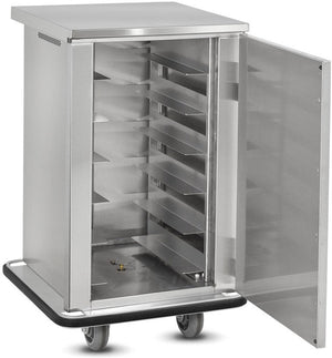 FWE - Holds (6 Trays) 5.25" Patient Tray Cart With 2 Doors - ETC-6