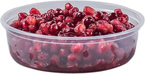 Fabri-Kal - 8 Oz Clear Polypropylene Round Deli Containers, Pack of 500 - 9505100