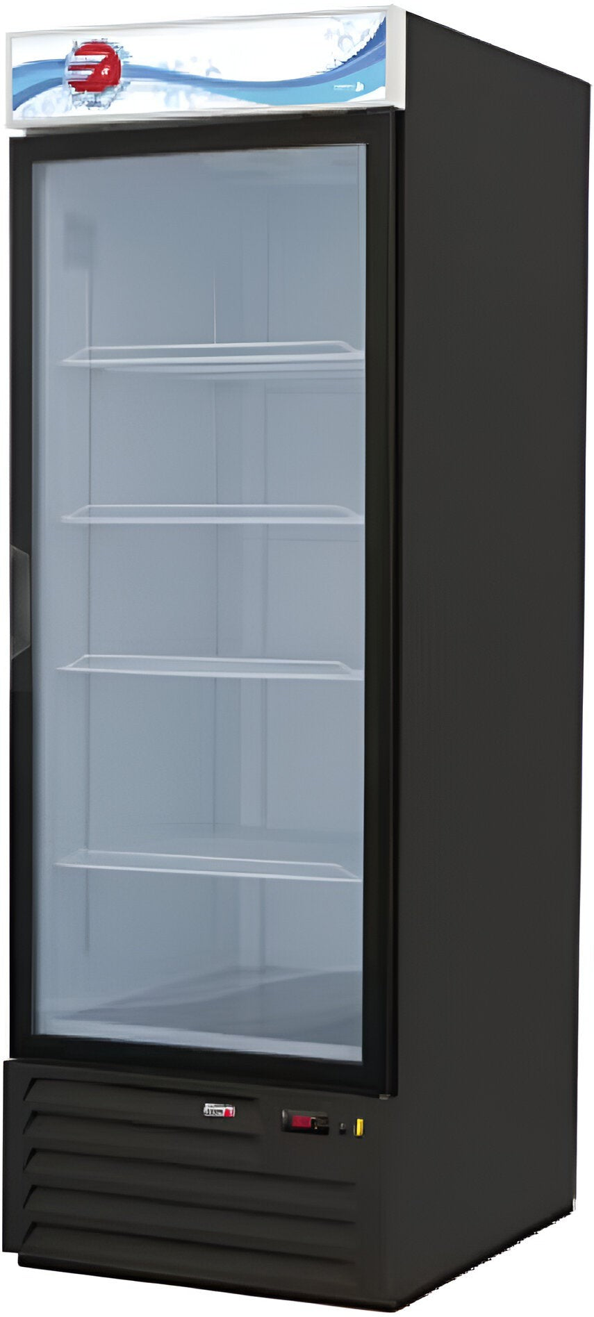 Fagor - 115V, 23 cu. ft. Single Section Merchandisers Refrigerators With Swing Door - FMD-23