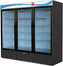 Fagor - 115V, 72 cu. ft. Three Section Merchandisers Refrigerators With Swing Door - FMD-72