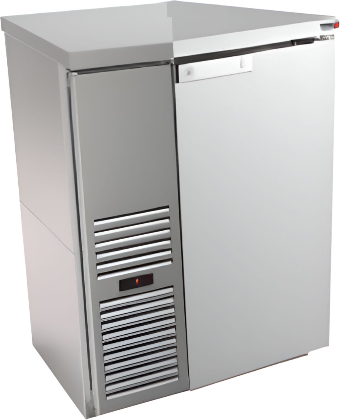 Fagor - FBB Series 115 V, 36.75" Stainless Steel Singe Solid Door Back Bar Refrigerator - FBB-36S-N