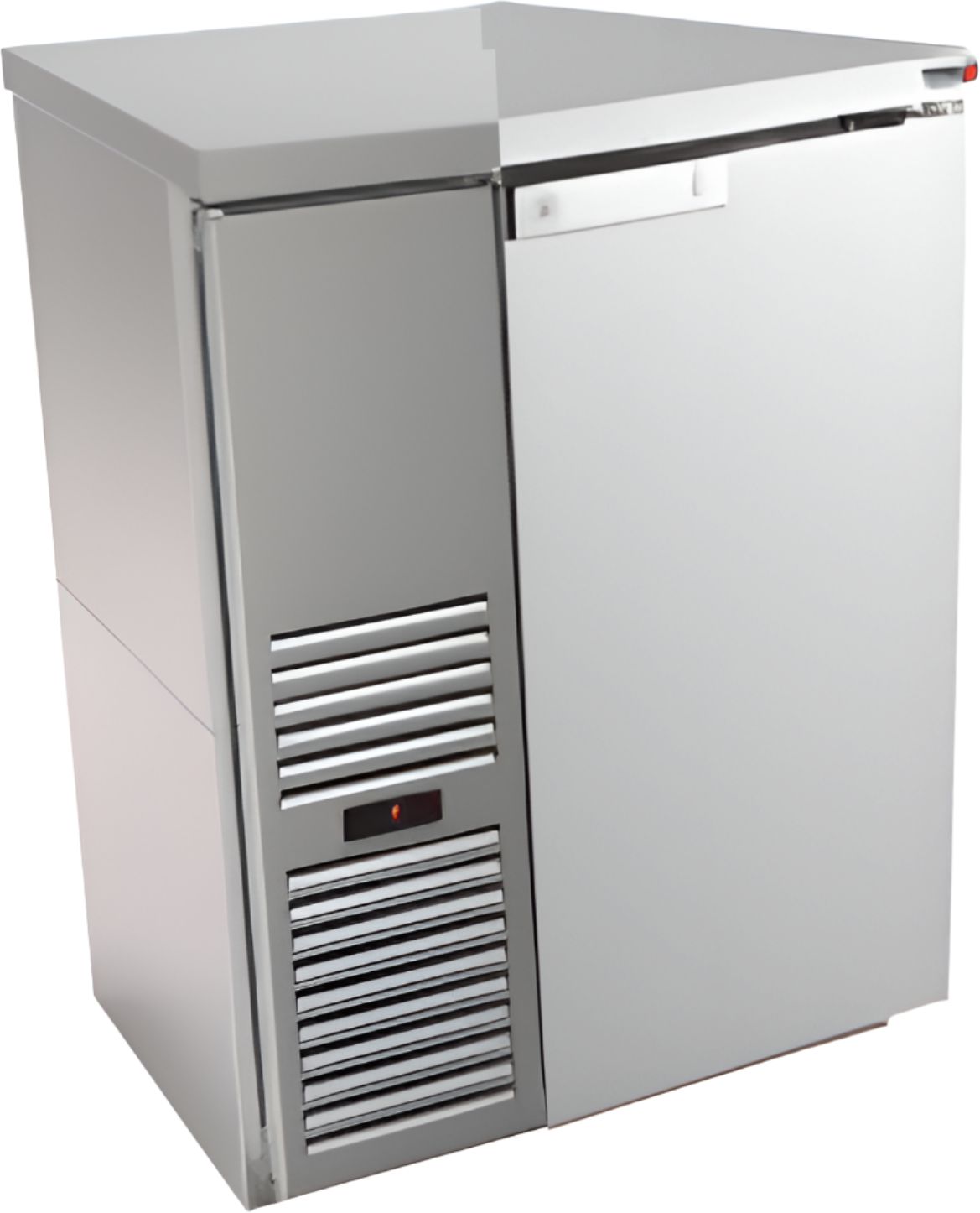 Fagor - FBB Series 115V, 24.87" Stainless Steel Singe Solid Door Back Bar Refrigerator - FBB-24S-N