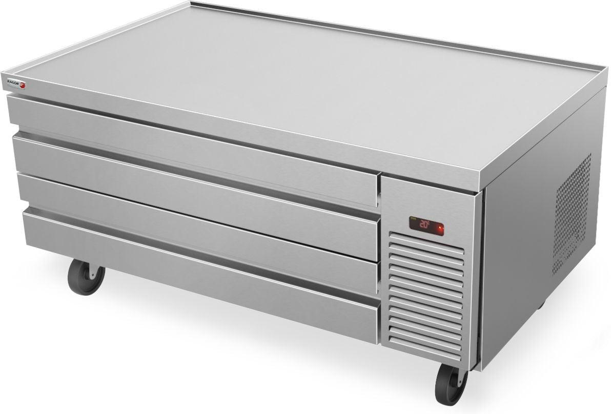 Fagor - FCBR Series 115V, 53" Refrigerated Chef Base with 2 Drawers - FCBR-52