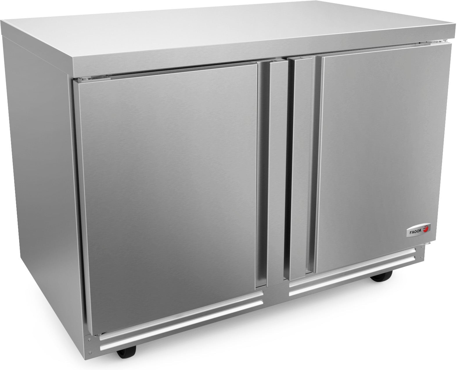 Fagor - FUR Series 115 V, 48" Double Door Undercounter Refrigerator - FUR-48-N