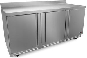 Fagor - FUR Series 115 V, 72" Three Door Undercounter Refrigerator - FUR-72-N