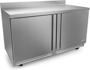 Fagor - FWR Series 115V, 60" Double Door Worktop Freezer - FWF-60-N