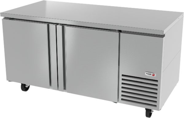 Fagor - SWR Series 115V, 67" Double Door Deep Undercounter Worktops Refrigerator - SWR-67