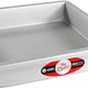 Fat Daddio's - 10" x 10" x 2" Anodized Aluminum Square Cake Pan - PSQ-10102