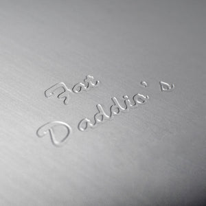 Fat Daddio's - 4" x 4" x 3" Anodized Aluminum Square Cake Pan - PSQ-443