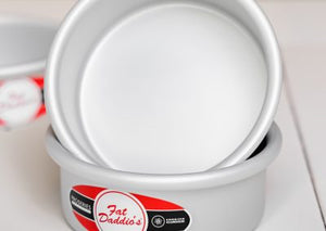 Fat Daddio's - 6" x 2" Aluminum Anodized Round Cake Pan - PRD-62