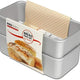 Fat Daddio's - 7.7" X 3.75" X 2.5" Aluminum Anodized Bread Pan, Set of 2 Piece - BP-SET