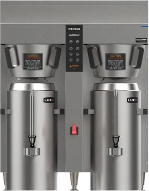 Fetco - 12000 W, 208-240V Metal BB Double Automatic Thermal Server Coffee Brewer - E2262US-3B340-MA110