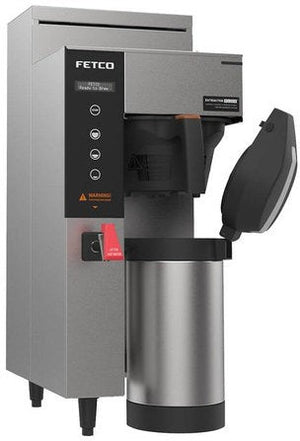 Fetco - 120V Extractor Plus Plastic BB Single Automatic Thermal Server Coffee Brewer - E1231US-1A115-PM011