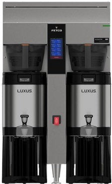 Fetco - 15000 W, 208-240V Metal BB Double Automatic Thermal Server Coffee Brewer - E2252US-UB250-MA110