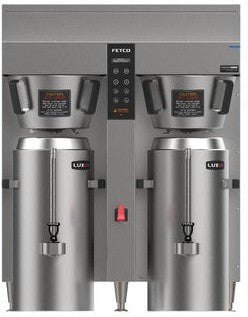 Fetco - 18000 W, 208-240V Metal BB Double Automatic Thermal Server Coffee Brewer - E2262US-3B630-MA110