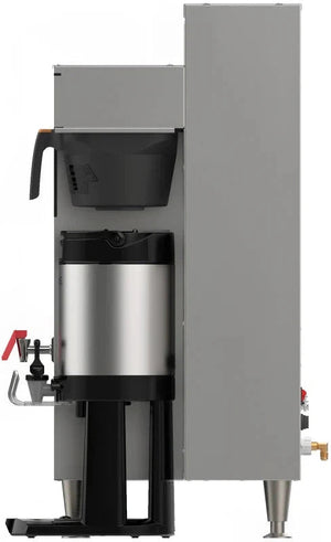 Fetco - 1.5 Gal Extractor Plastic BB Plus Double Automatic Thermal Server Coffee Brewer with Max Amp Draw 42.2 & 36.6 - E1252US-UB250-PM110