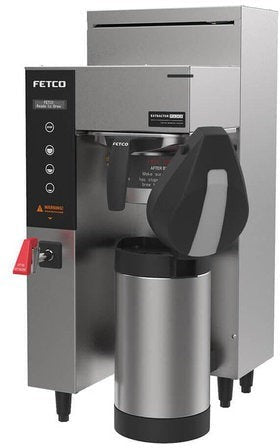 Fetco - 208-240V Extractor Plus Metal BB Single Automatic Thermal Server Coffee Brewer - E1231US-1X117-MM011