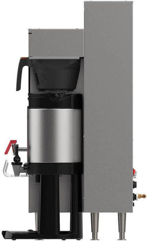 Fetco - 26.25" 120V Extractor Plus Metal BB Single Automatic Thermal Server Coffee Brewer - E1241US-1A115-MM011