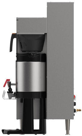 Fetco - 26.25" 208-240V Extractor Plus Metal BB Double Automatic Thermal Server Coffee Brewer - E1242US-1B230-MM010