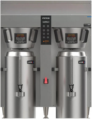 Fetco - 3 Gal Extractor Metal BB Plus Double Automatic Thermal Server Coffee Brewer with Max Amp Draw 29.4 - E1262US-3B340-MM110