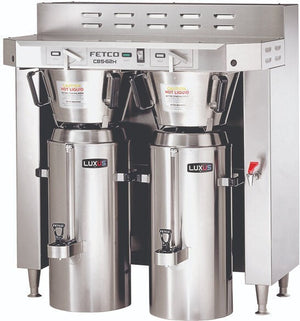 Fetco - 3 Gal Handle Operated Double Automatic Thermal Server Coffee Brewer with Max Amp Draw 58.5 - C62066