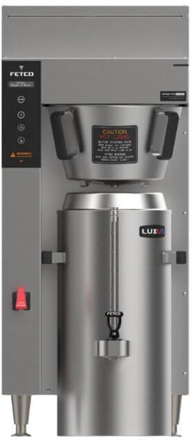 Fetco - 41.4" 208-240V Metal BB Single Automatic Thermal Server Coffee Brewer - E2261US-UB230-MA110