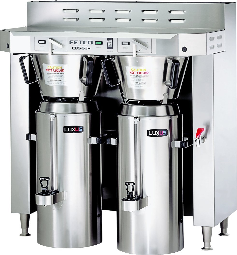 Fetco - Handle-Operated Dual Station Coffee Brewer 3 x 4 kW (120/208-240V) - CBS-62H-31