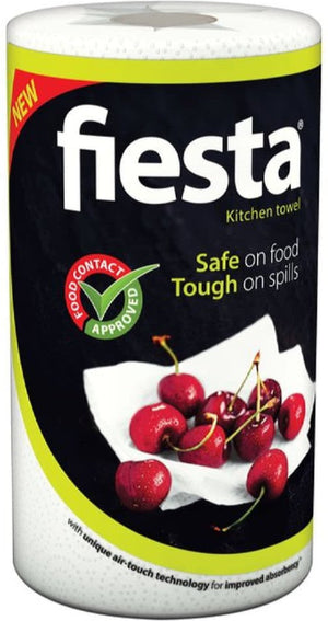 Fiesta - 40 Sheets 2 ply Retail Paper Towels, Pack of 8- N5275D3