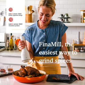 Finamill - FinaPod Pro Plus Grey Interchangeable Spice Pod for Oily Spices - FM134-1