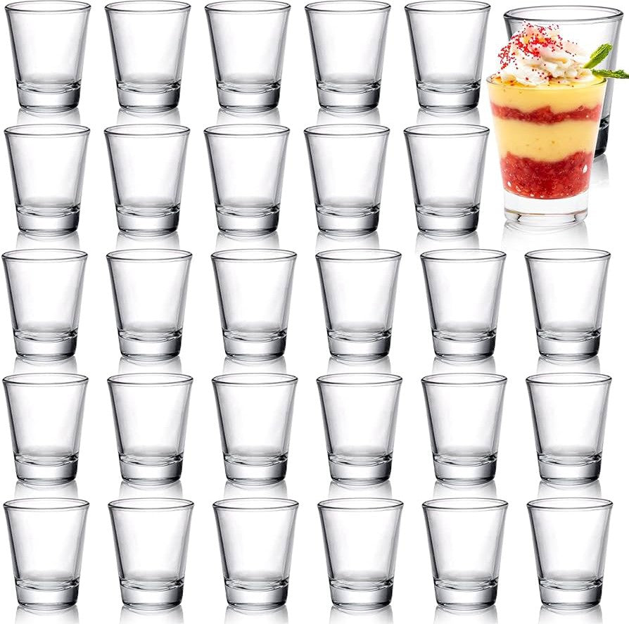 Fineline Settings - 1 Oz Plastic Clear Shot Glass, Pack of 2500 - 401CL