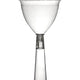 Fineline Settings - 12 Oz Clear Flairware 2 Piece Plastic Margarita Glass, Pack of 144 - 2312CL