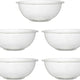 Fineline Settings - 320 Oz Clear PET Plastic Salad Bowl, 25/cs - 5320-CL