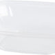 Fineline Settings - 80 Oz Clear X-Large Square Bowl - 15080L-CL