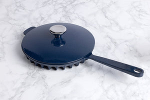 FireUp - 10" Blue Skillet With Lid - FC010