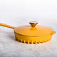 FireUp - 10" Citrus Yellow Skillet With Lid - FC034