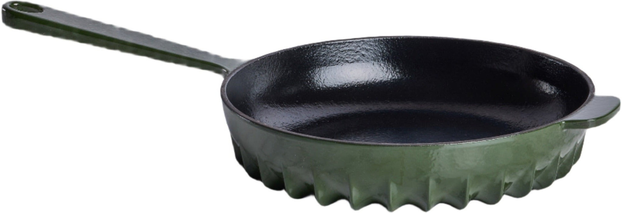 FireUp - 10" Olive Green Cast Iron Skillet - FC042