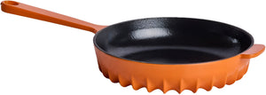 FireUp - 10" Skillet With Lid Tangerine Orange - FC036