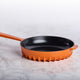 FireUp - 10" Tangerine Orange Cast Iron Skillet - FC041