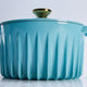 FireUp - 5.3 QT Aqua Blue Cast Iron Dutch Oven (5L) - FC033