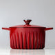 FireUp - 5.3 QT Red Cast Iron Dutch Oven (5L) - FC013