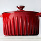 FireUp - 5.3 QT Red Cast Iron Dutch Oven (5L) - FC013