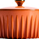 FireUp - 5.3 QT Tangerine Orange Cast Iron Dutch Oven (5L) - FC031