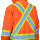 Forcefield - Hi Visibility 4 in 1 2XL Orange Winter Hooded Parka/Jacket - 024-EN705ROR-XX