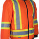 Forcefield - Hi Visibility 4 in 1 Extra Large Orange Winter Hooded Parka/Jacket - 024-EN705ROR-X