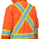 Forcefield - Hi Visibility 4 in 1 Medium Orange Winter Hooded Parka/Jacket, With Jacket and Vest - 024-EN705ROR-M