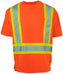 Forcefield - Hi Visibility Orange Medium Neck Short Sleeve Crew Safety T-Shirt - 022BESAM