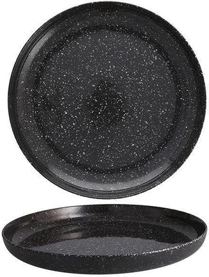 Fortessa - 11" DVM Camp Charcoal Coupe Round Plates, Pack of 6 - DV.MD.BB6081CS